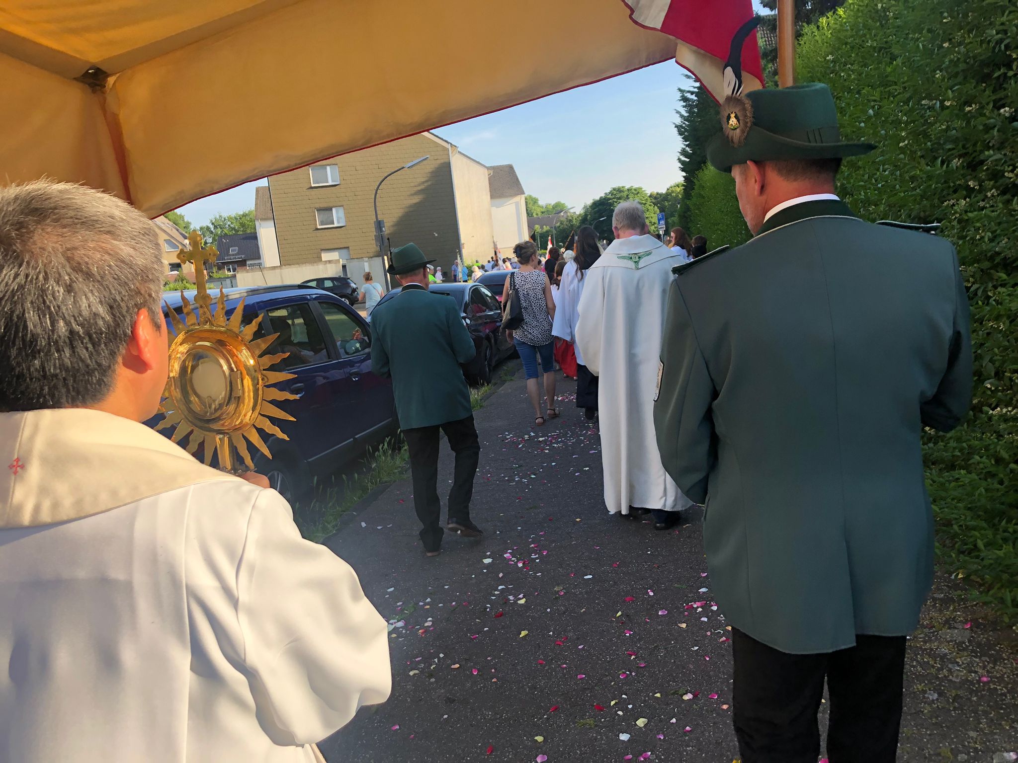 Fronleichnam – Blüten