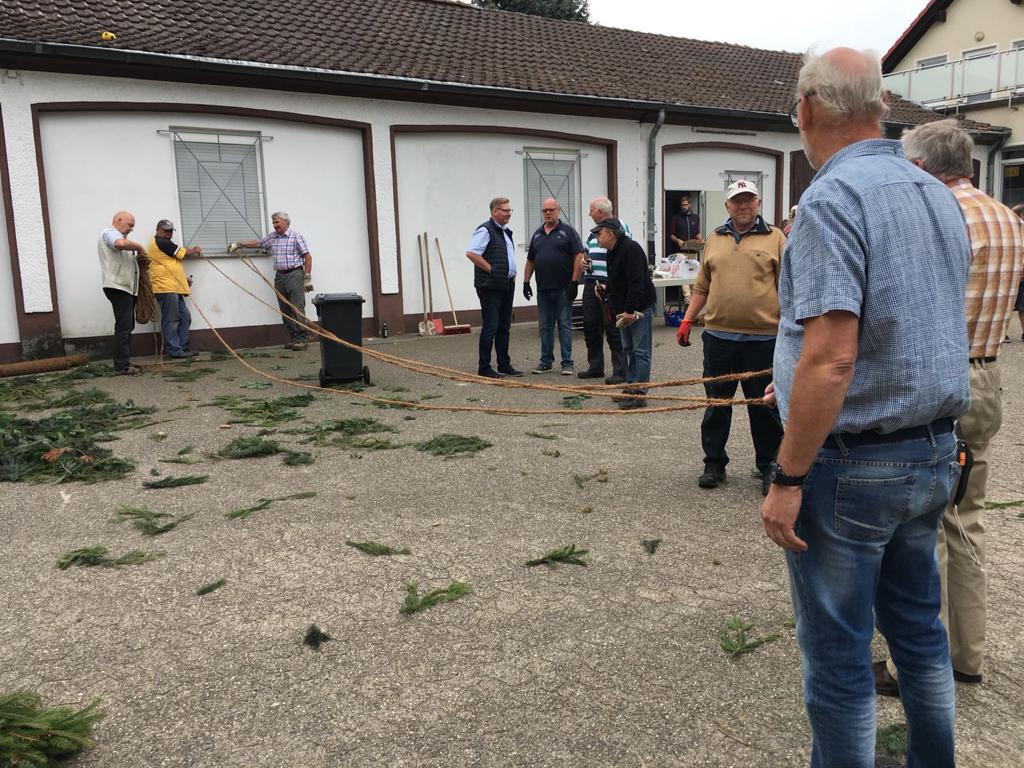 Kränzen – Rohzustand